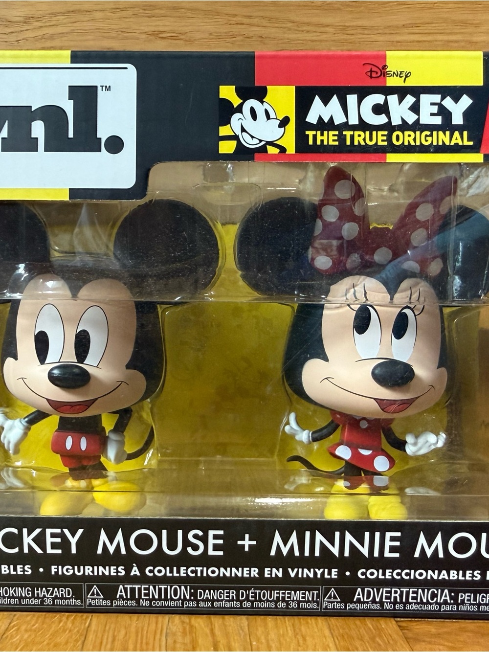 Funko Disney Mickey Mouse & Minnie Mouse Vinyl Figure Set Collectibles
